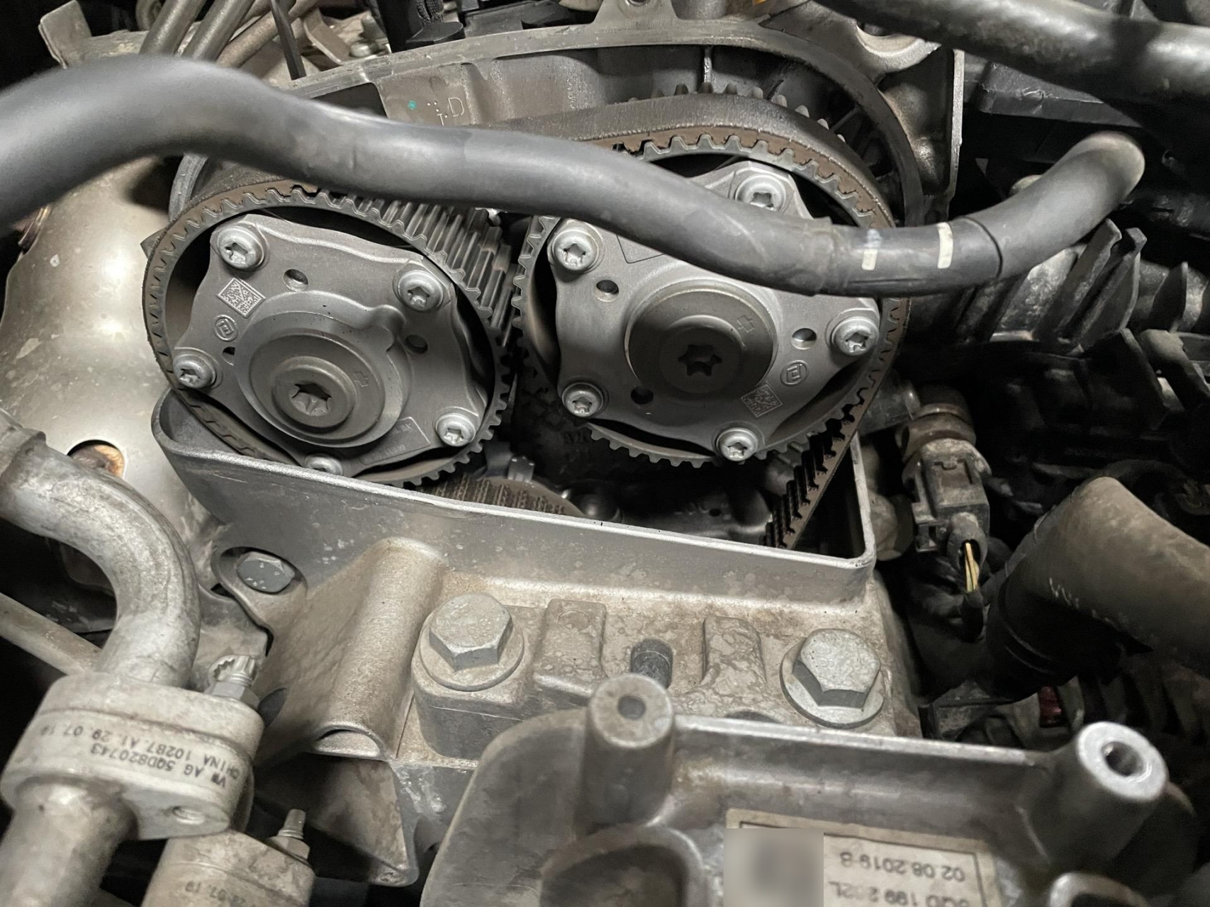 大众ea211更换正时皮带