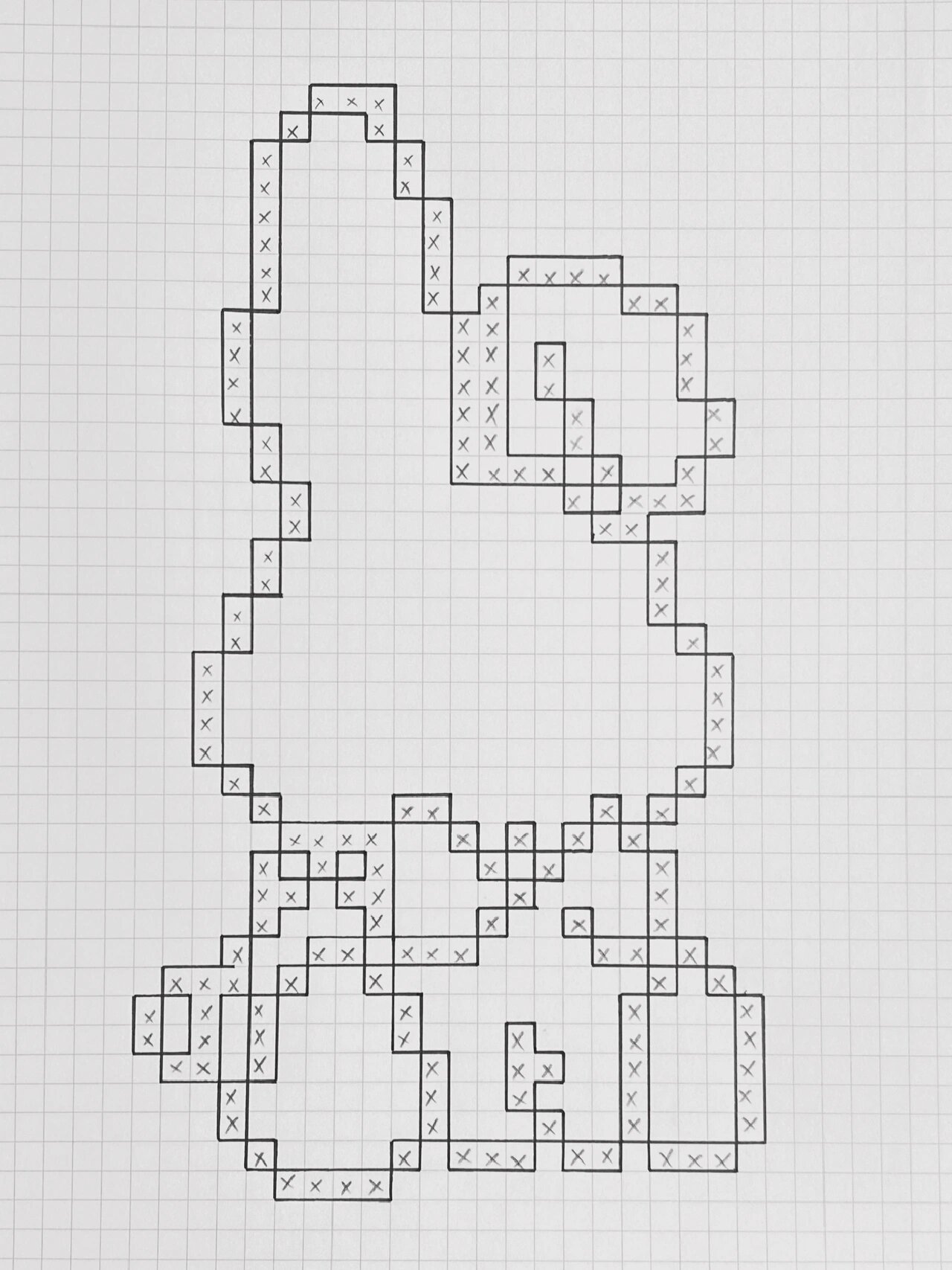 像素画:兔子9291