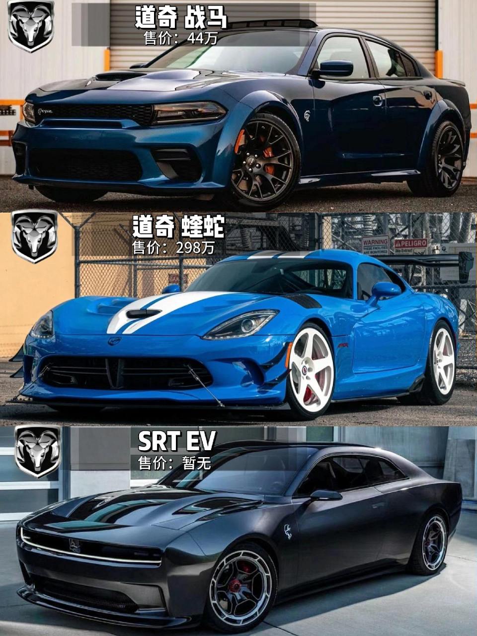 道奇车型中,你最喜欢哪款? 道奇地狱猫价格多少钱一台?