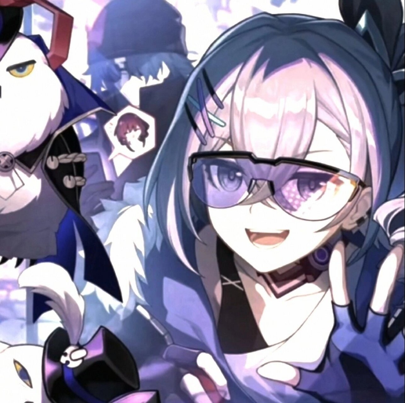 银狼 银狼头像 滤镜自调 银狼真的泰酷辣