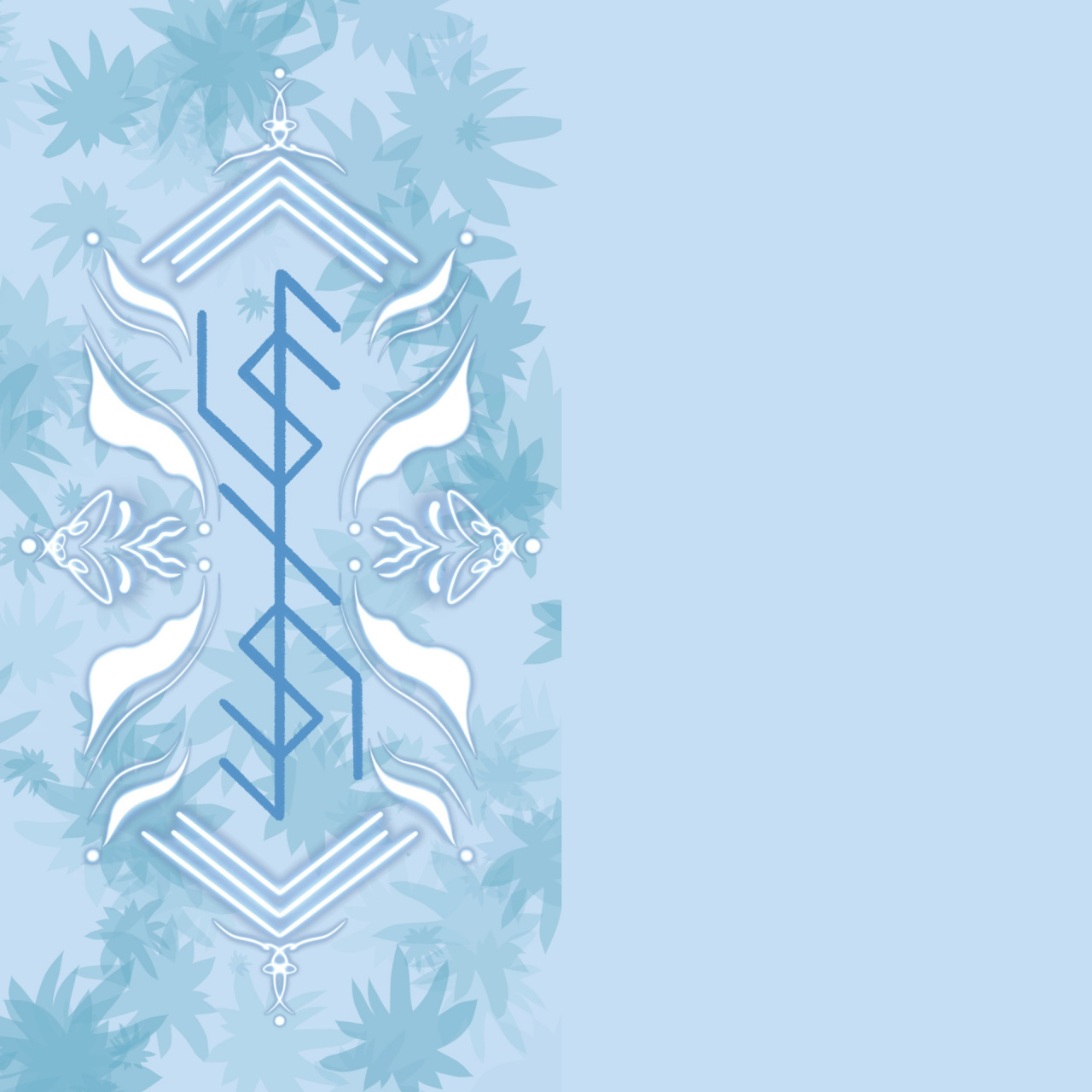 卢恩符文能量壁纸 · 学业 增加学习能力与智慧,通过考试的好运,实现