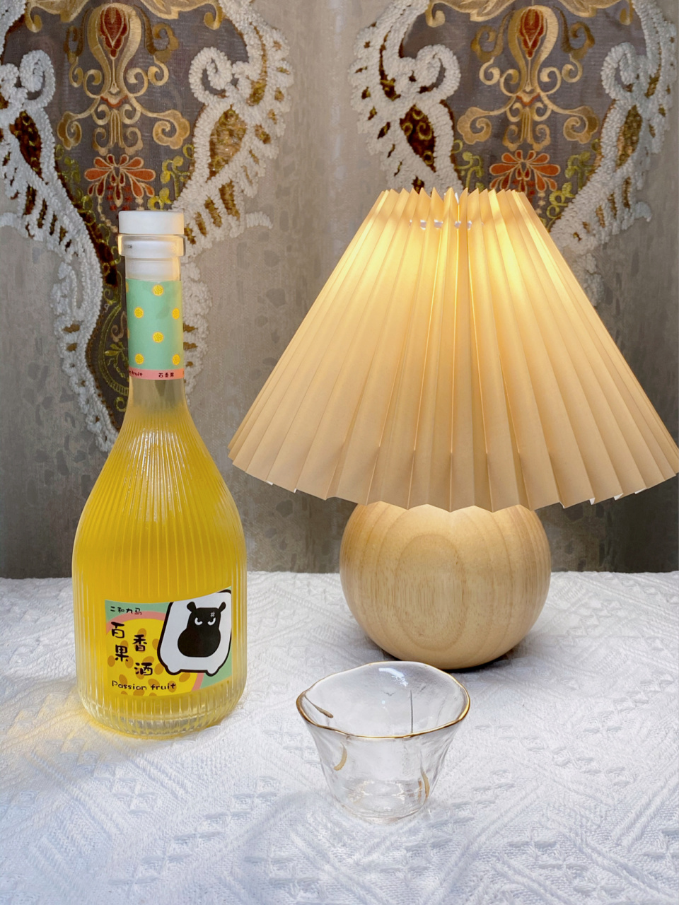 外观来说瓶子设计的很好看 呆萌的卡通形象好萌呀 但是它度数比较高