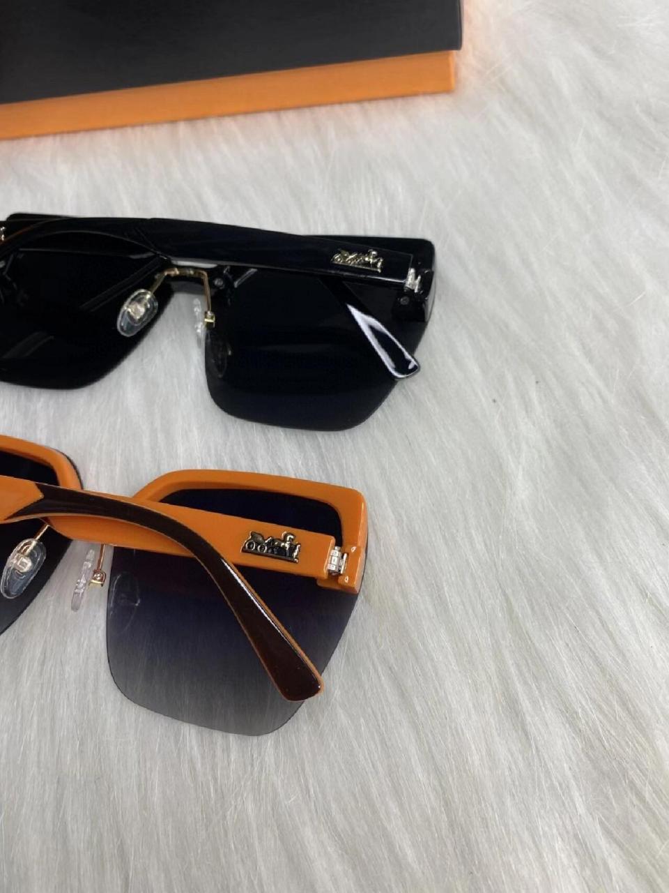 这是什么神仙爱马仕呀 『爱马仕女神墨镜』颜色:黑色,橘色,爆款爱马仕
