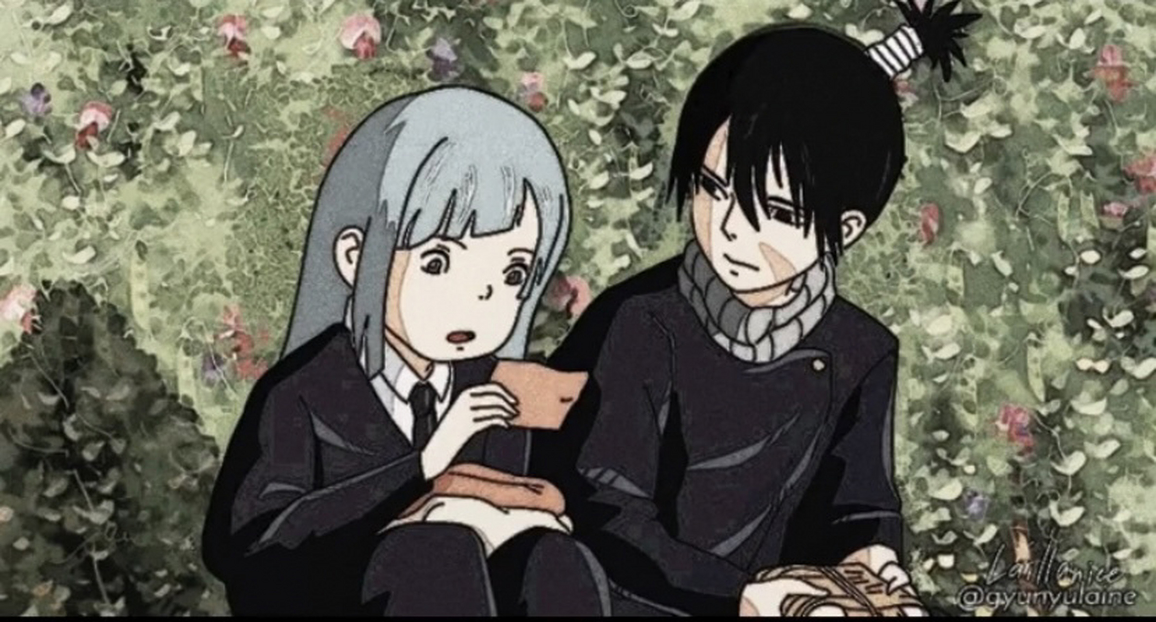 三轮×机械丸 梦幻联动 作者见水印 #咒术回战