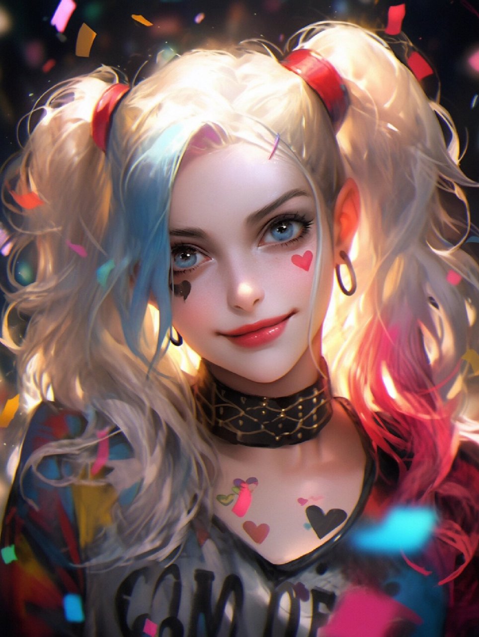 疯狂的阴影中我翩跹舞,我是小丑的女王, 哈莉奎茵的名字有神奇的力量