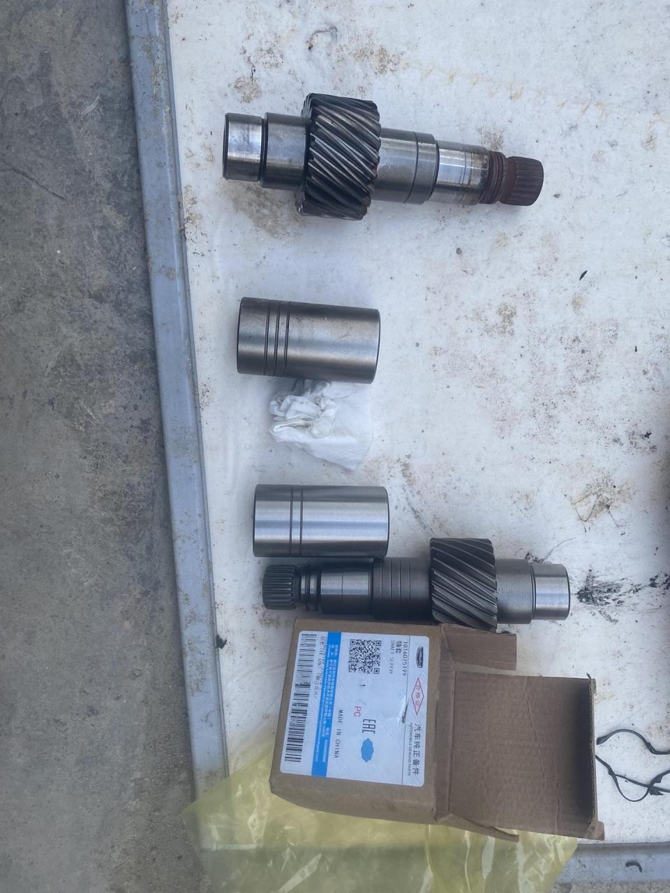 经检查为差速器输入轴与电机轴套磨损 更换原厂正品备件完美解决