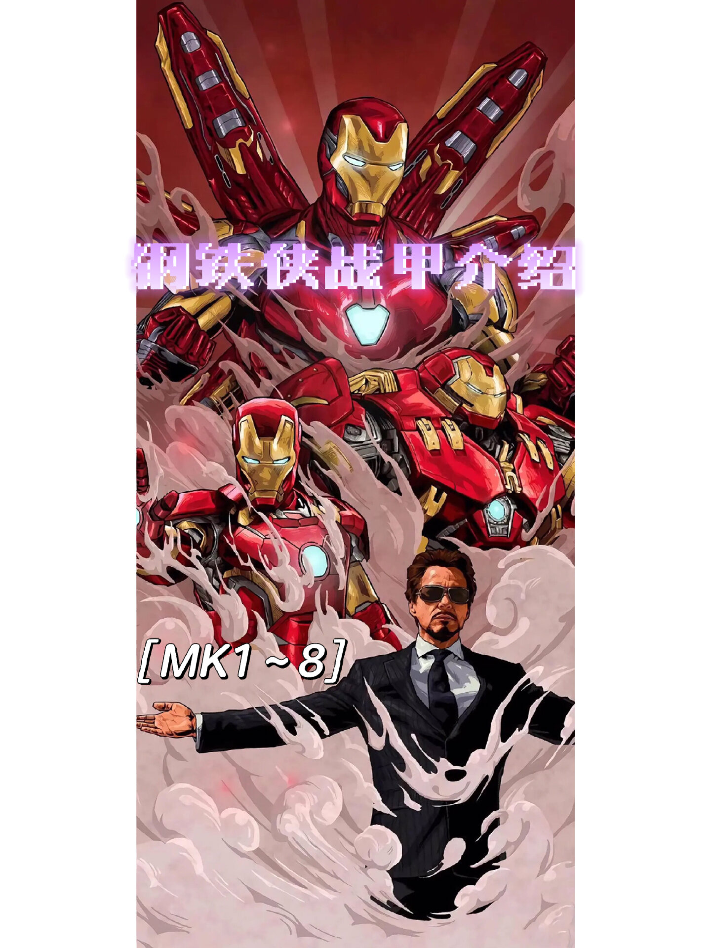 钢铁侠战甲介绍 马克1～8 下期出9～16