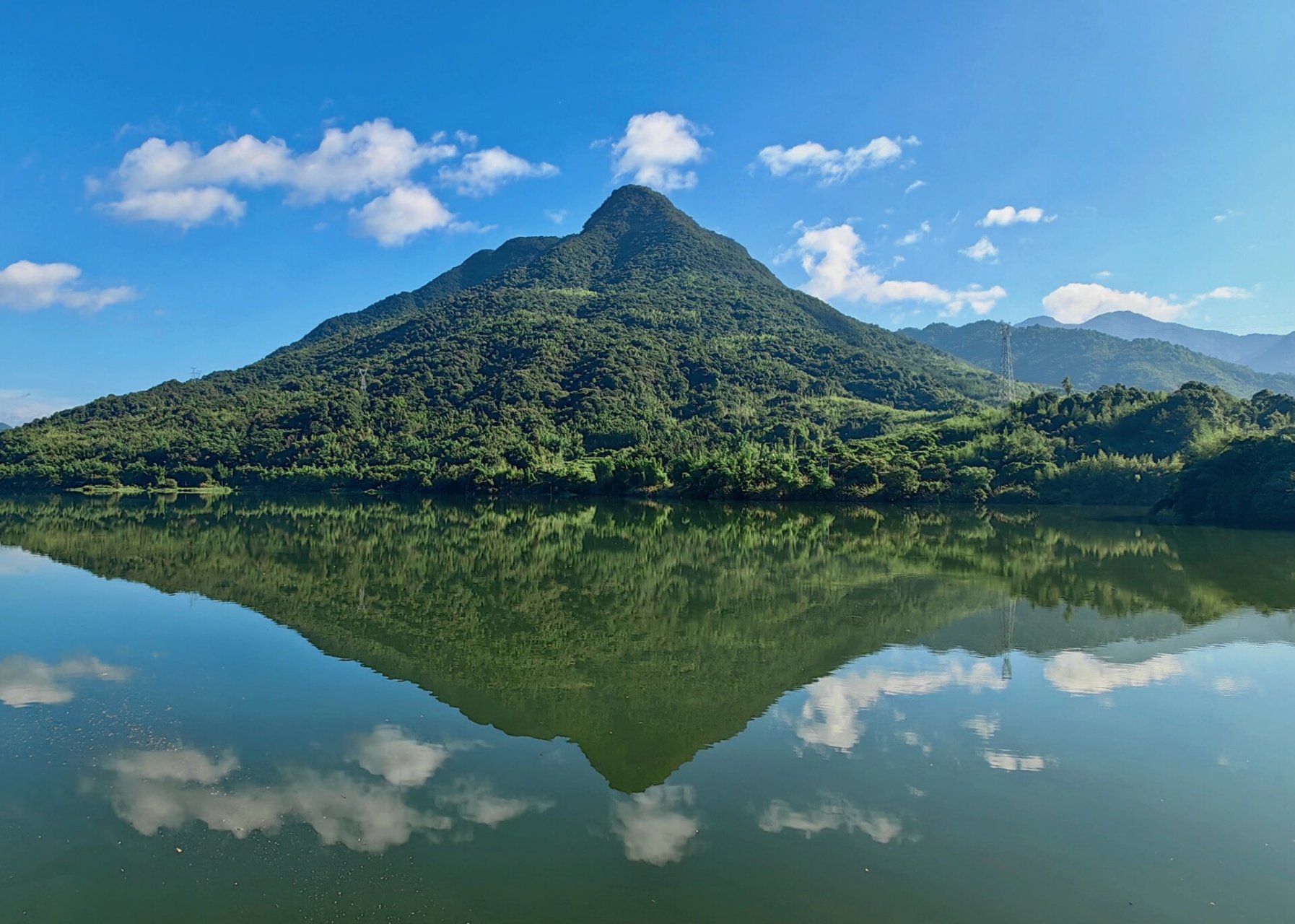 北峰山仔水库,真是个治愈系休闲好地方 太阳照常升起,地球照常运转