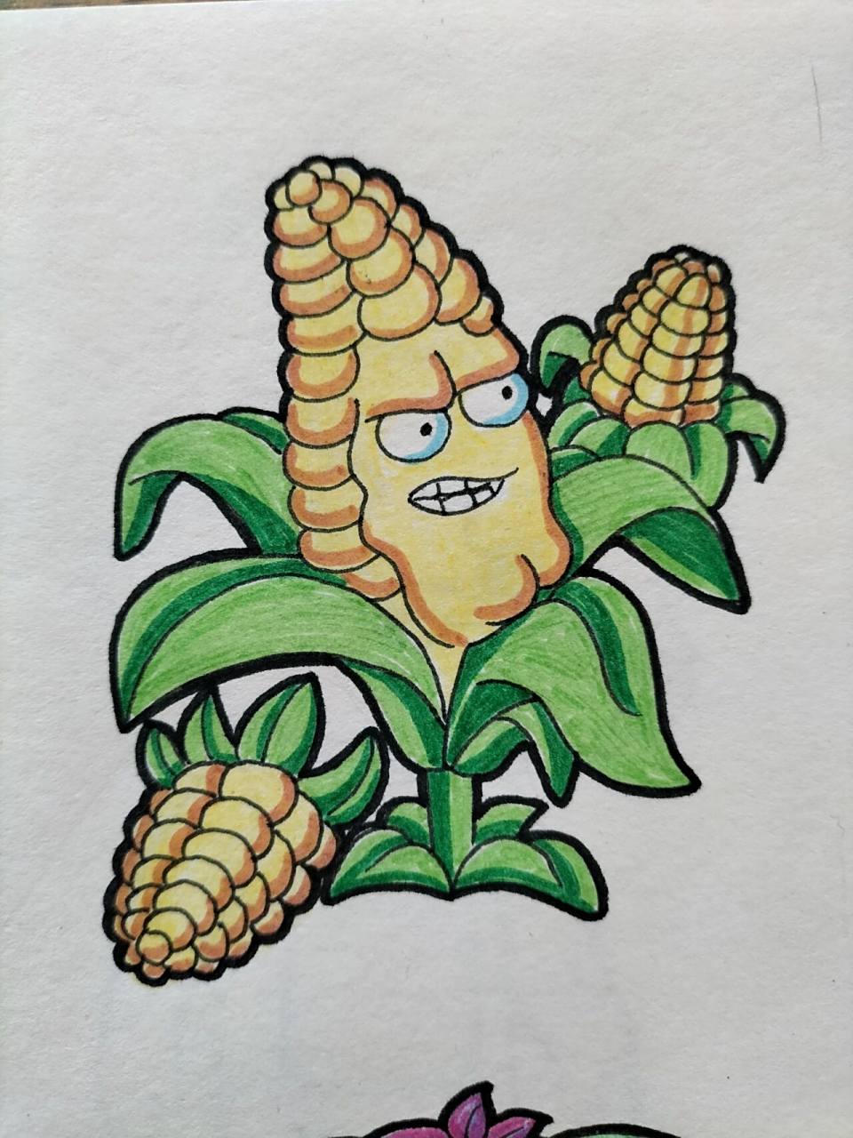植物大战僵尸怎么画简笔画