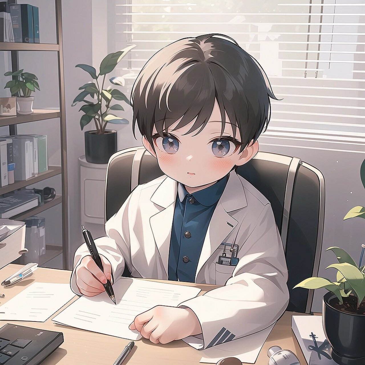 98697115致敬白衣天使|男医生头像|职业头像 头像评论可自取