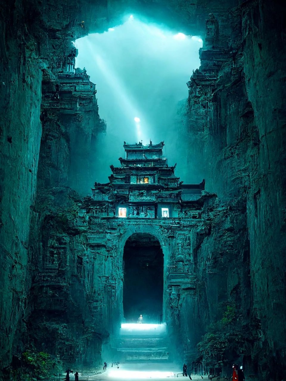 "广西巴乃 深山湖底里的张家古楼" 连张家人都不能安全离开的地方. 	 