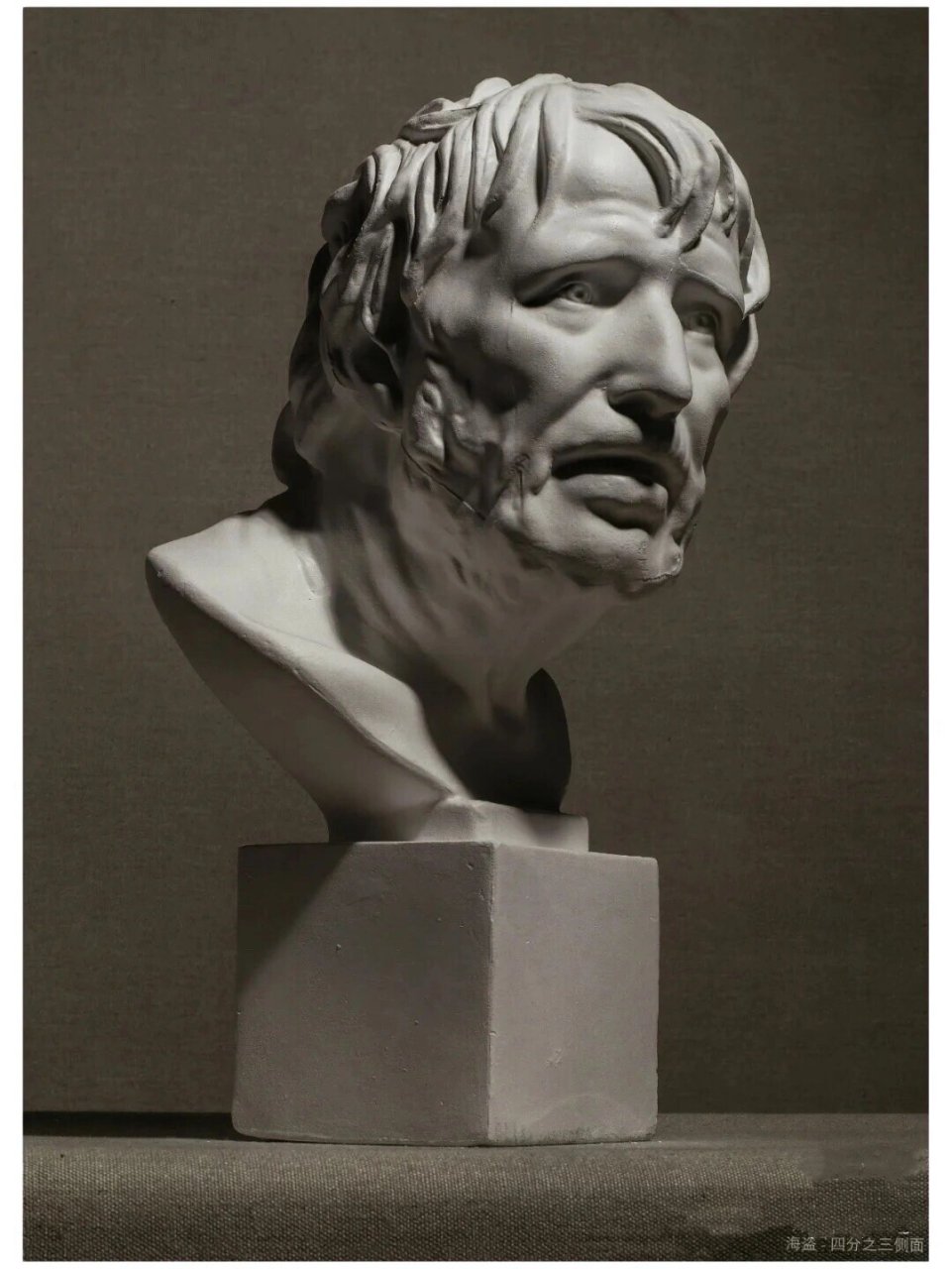 认识石膏像 -塞内卡 塞内卡石膏像 古罗马著名悲剧作家 塞内卡雕像直