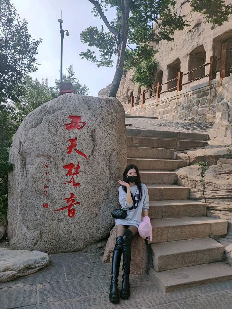 呼和浩特周边游 大同悬空寺恒山云冈石窟 悬空寺和恒山这两个距离很近