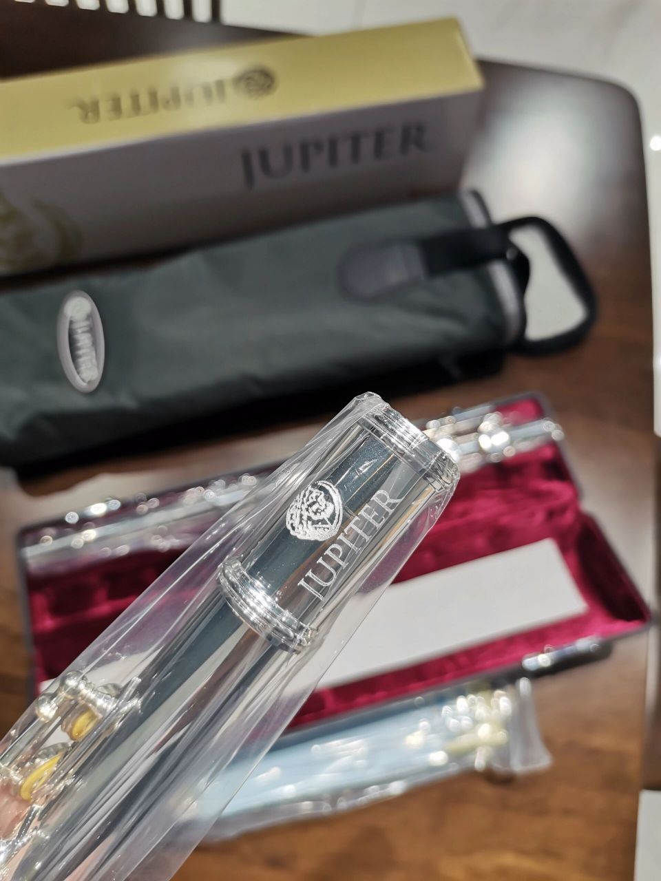 杰普特长笛jfl710e和700e产品开箱介绍 杰普特jupiter model jfl710e