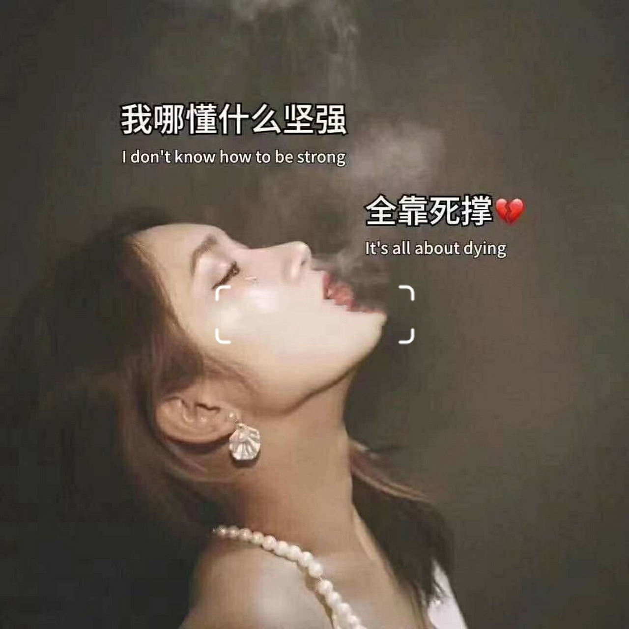 我哪懂什么坚强 全靠死撑 一张爱你的嘴  无数个不爱你的细节92
