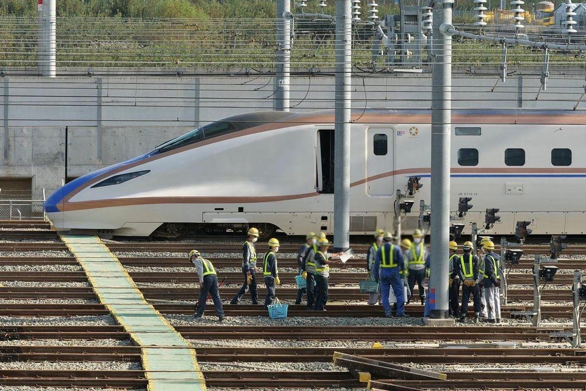 新干线e7系/w7系电力动车组.