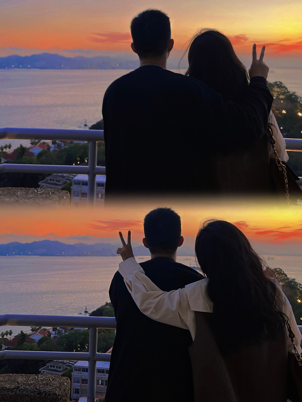 情侣拍照 | 八周年纪念日的氛围感背影合集 93八周年啦 从高一到研