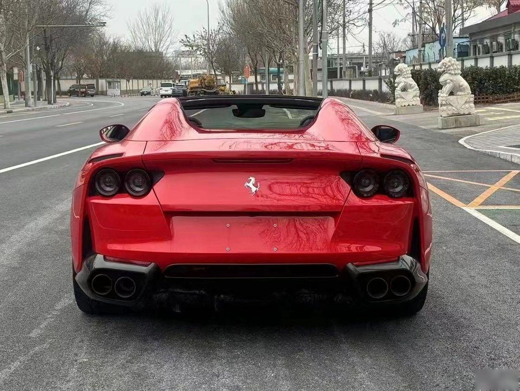 极品6015法拉利 812 gts 红外/黑内 73配置比较高.