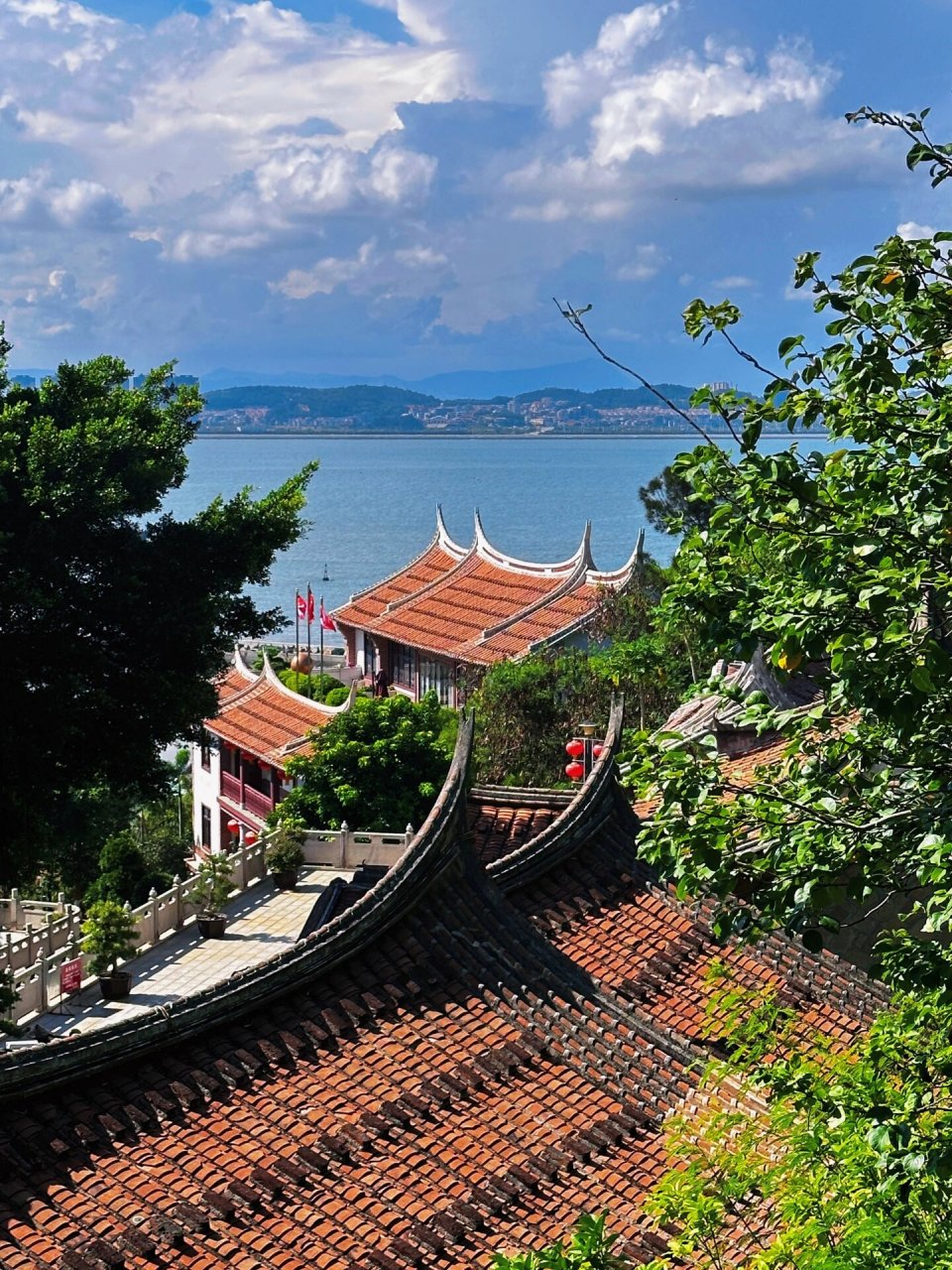 05莆田妈祖庙|来湄洲岛一定要去拜妈祖～ 7515我点高香敬神明