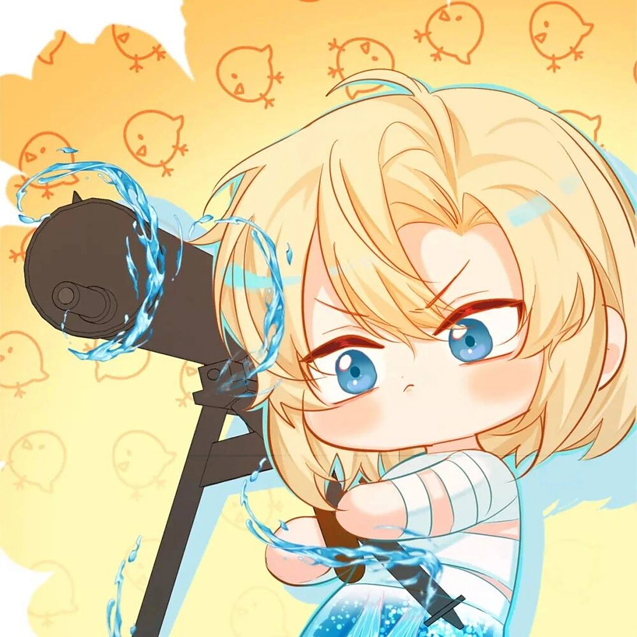 《人鱼陷落》头像(1)      《人鱼陷落》头像,白楚年与兰波头像(后有