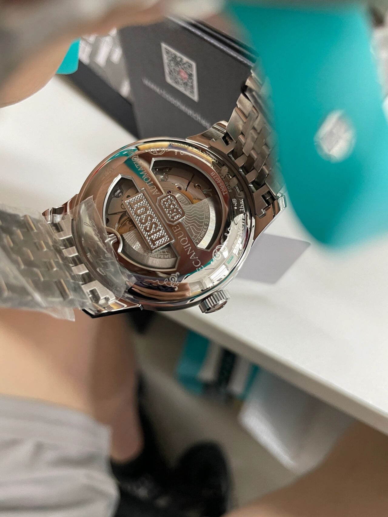 得物(毒)买的天梭力洛克 求大佬帮忙看看是不是真的,保税直发