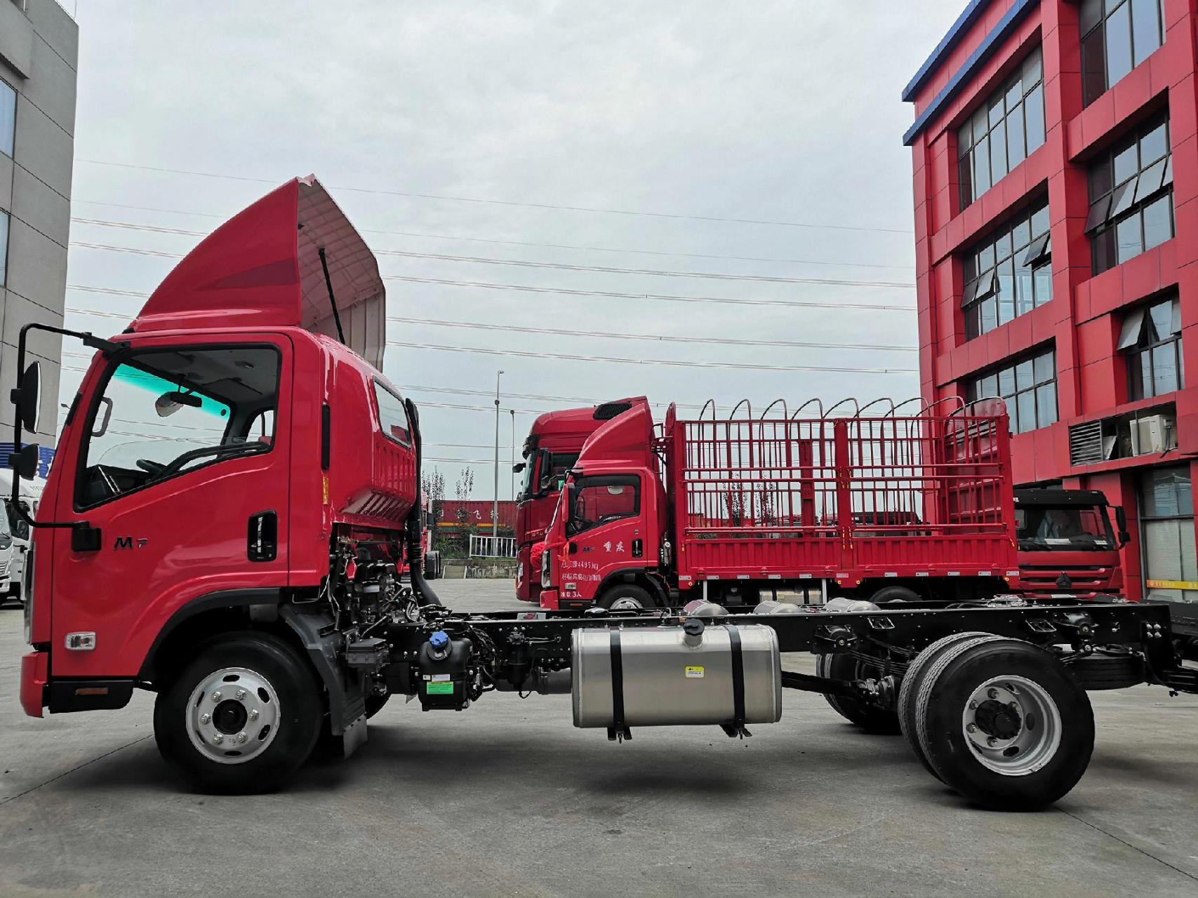 蓝牌轻卡天花板配置 江淮威铃m7重载版 170马力,8-85变速箱,8吨后桥