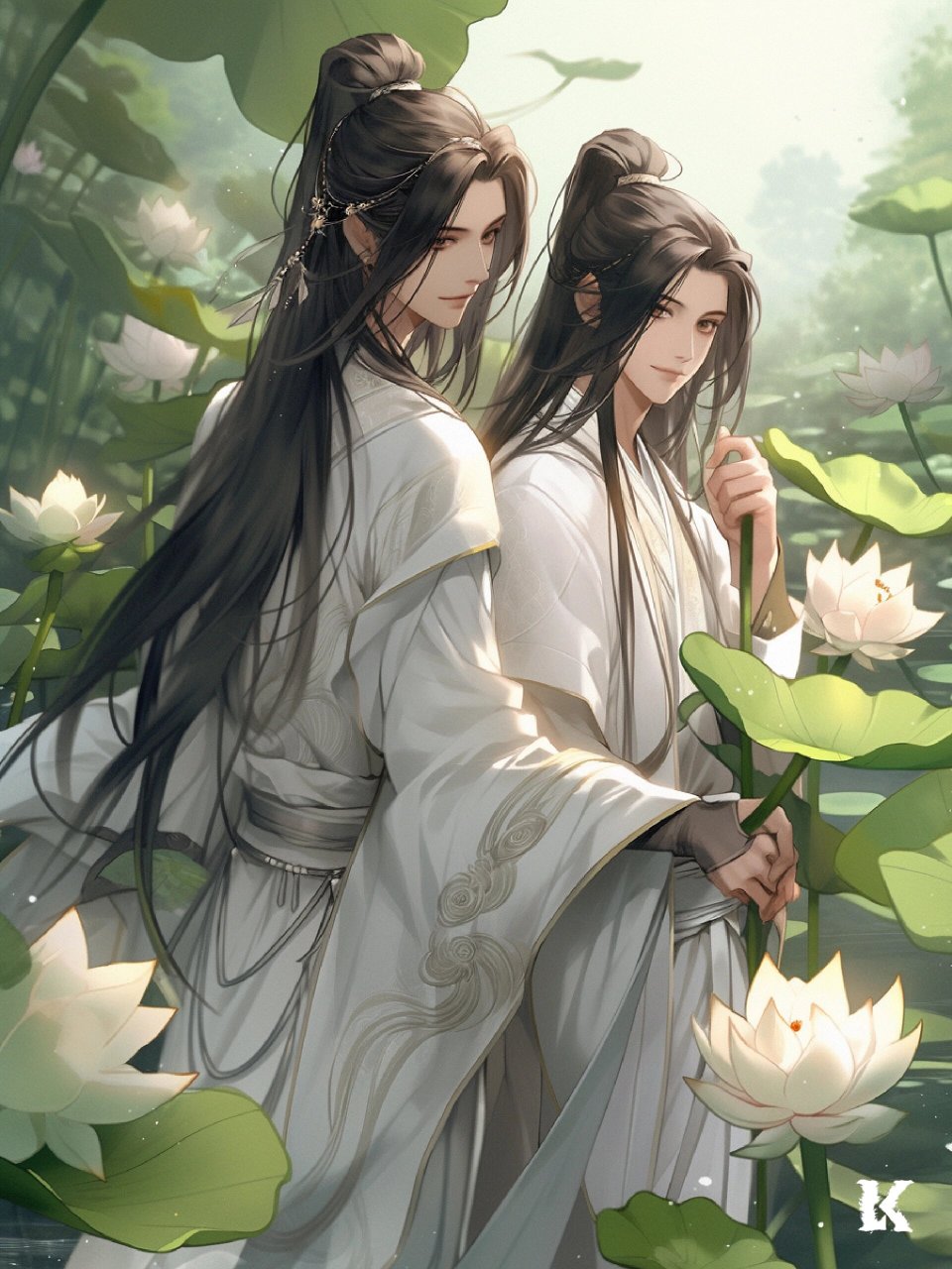 古风美男【双男主】——纵我不往,子宁不来 《诗经·郑风·子衿》