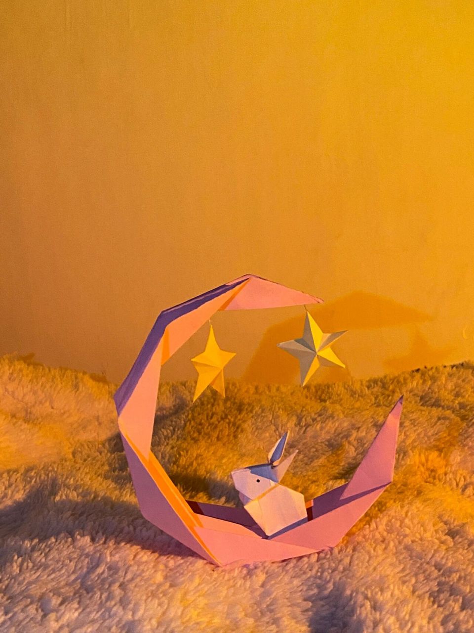 最近很火的手工月亮玉兔 超级好看,只有月亮是比较难折的,一步步跟