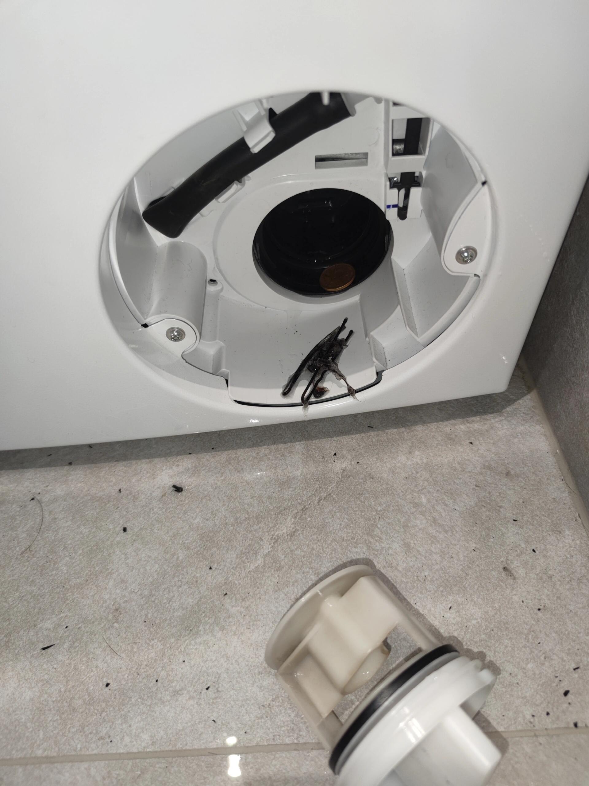 西门子iq500洗衣机排污口拧不开的解决办法