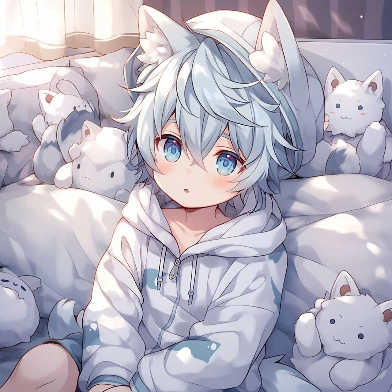 小正太#  #男生头像#  #正太# #动漫男头# #卡通# #狼系男友# #又质