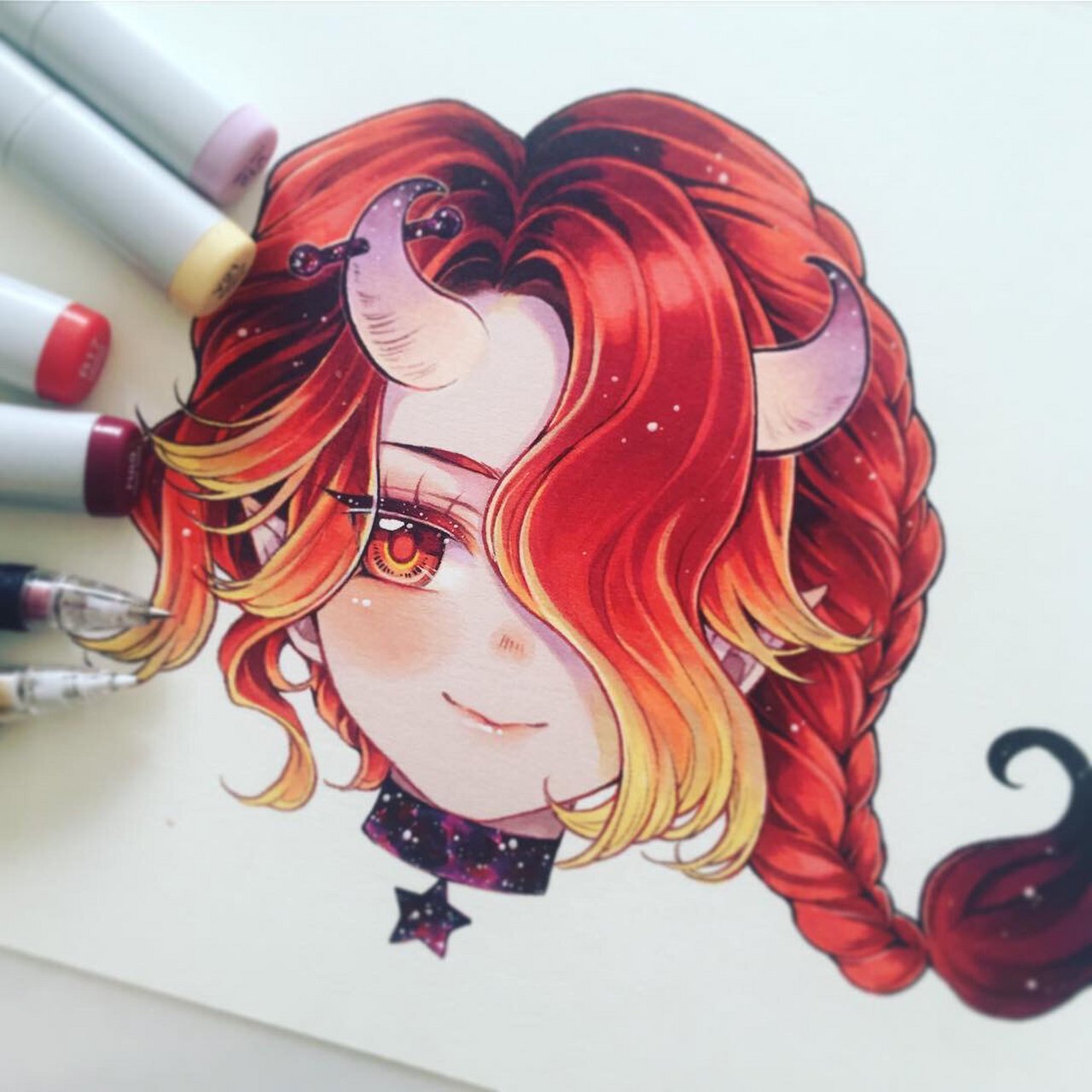 247美术机构|马克笔动漫人物手绘|180张作品 247.