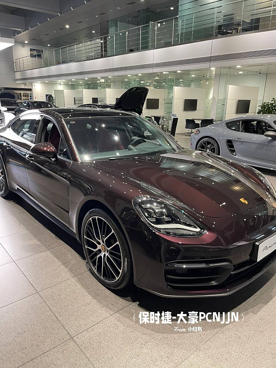 紫水晶96保时捷 帕美 波尔多红 帕拉梅拉           欢迎来一台现车