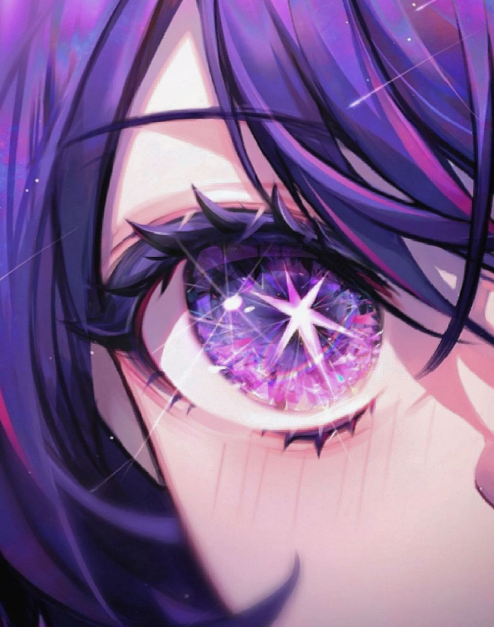 【星野爱】壁纸 爱的眼睛,就像星光那样而闪耀美丽!