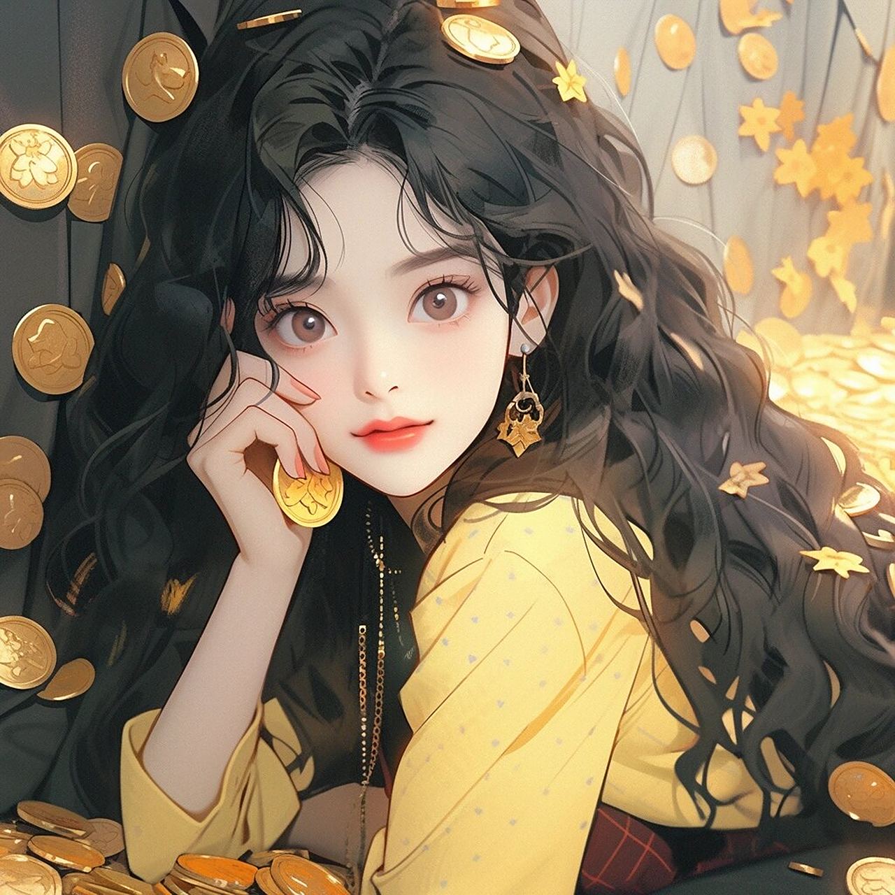 暴富头像/有钱花,有对象!