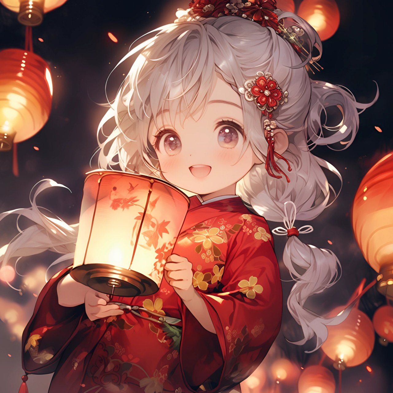 迎接新年当然要换上喜气洋洋的头像, 今天分享几款超有节日氛围的红