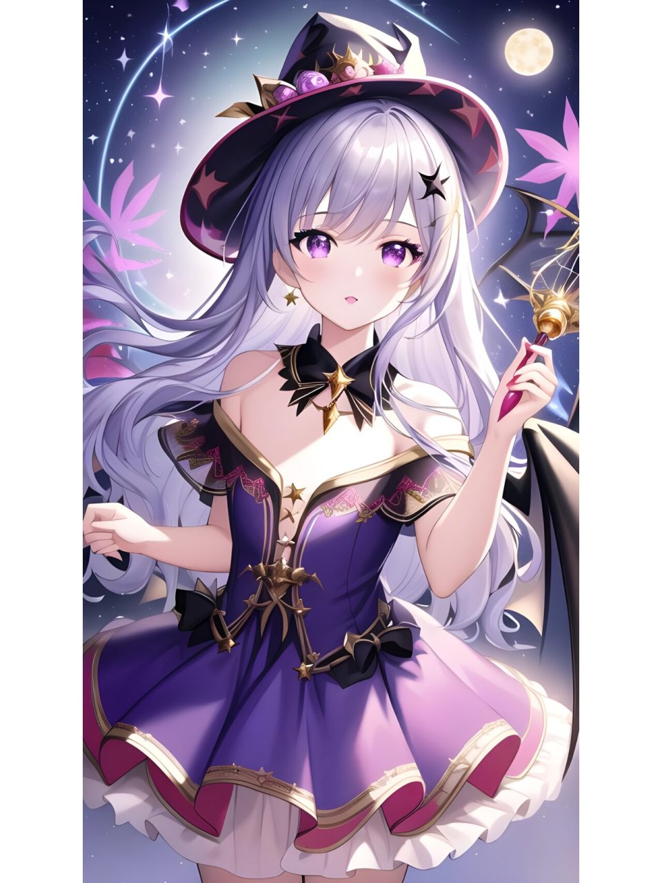 魔法师女孩,动漫二次元绘画人物 #西安随手拍#0202#动漫#0202