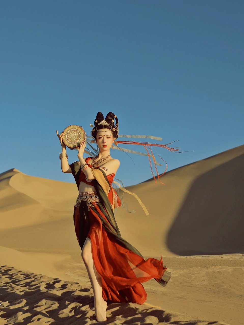 普通的敦煌飞天照 感谢敦煌的素材能让我继续98几期,vlog有在努力剪