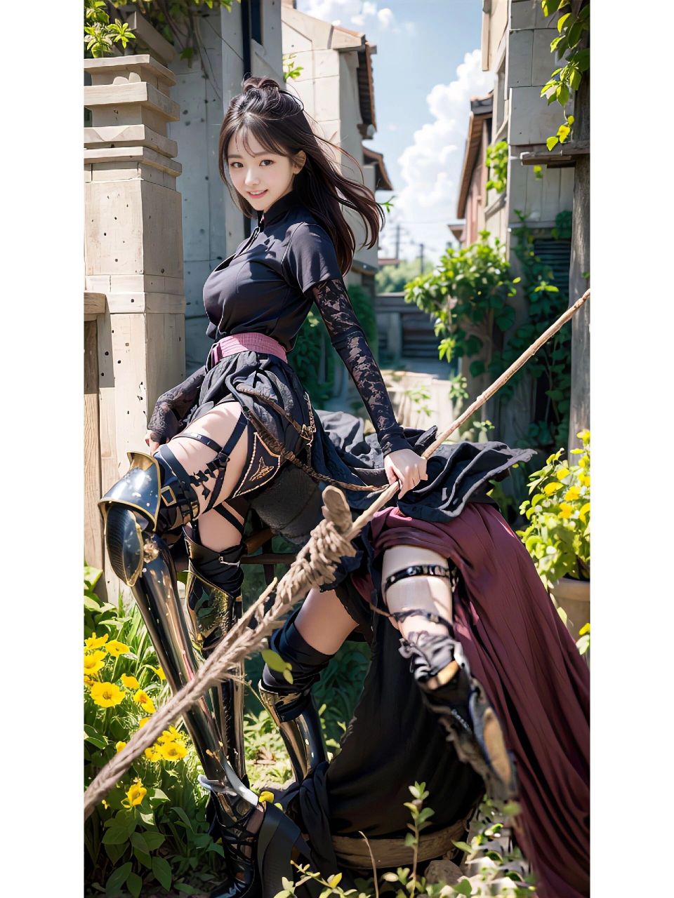 半人马怀孕了是在人肚子里还是马肚子里呀?