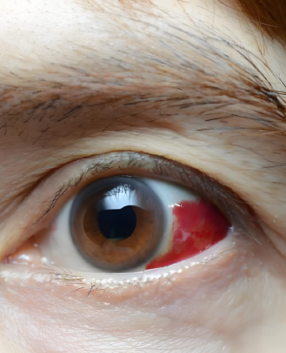 眼底出血是指视网膜血管破裂,血液漏到血管外面