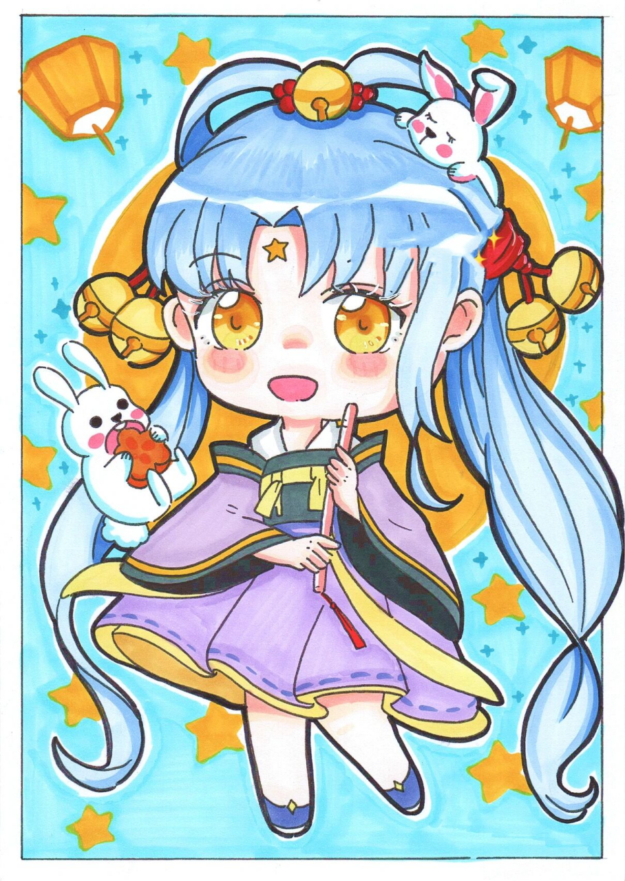 基础动漫人物更新|初级动漫临摹卡 一套:40张 背面附有线稿 适合:基础