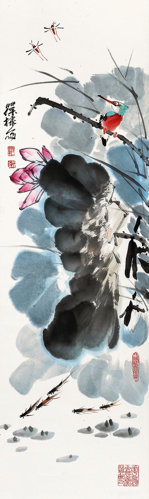 画家陈葆棣花鸟画