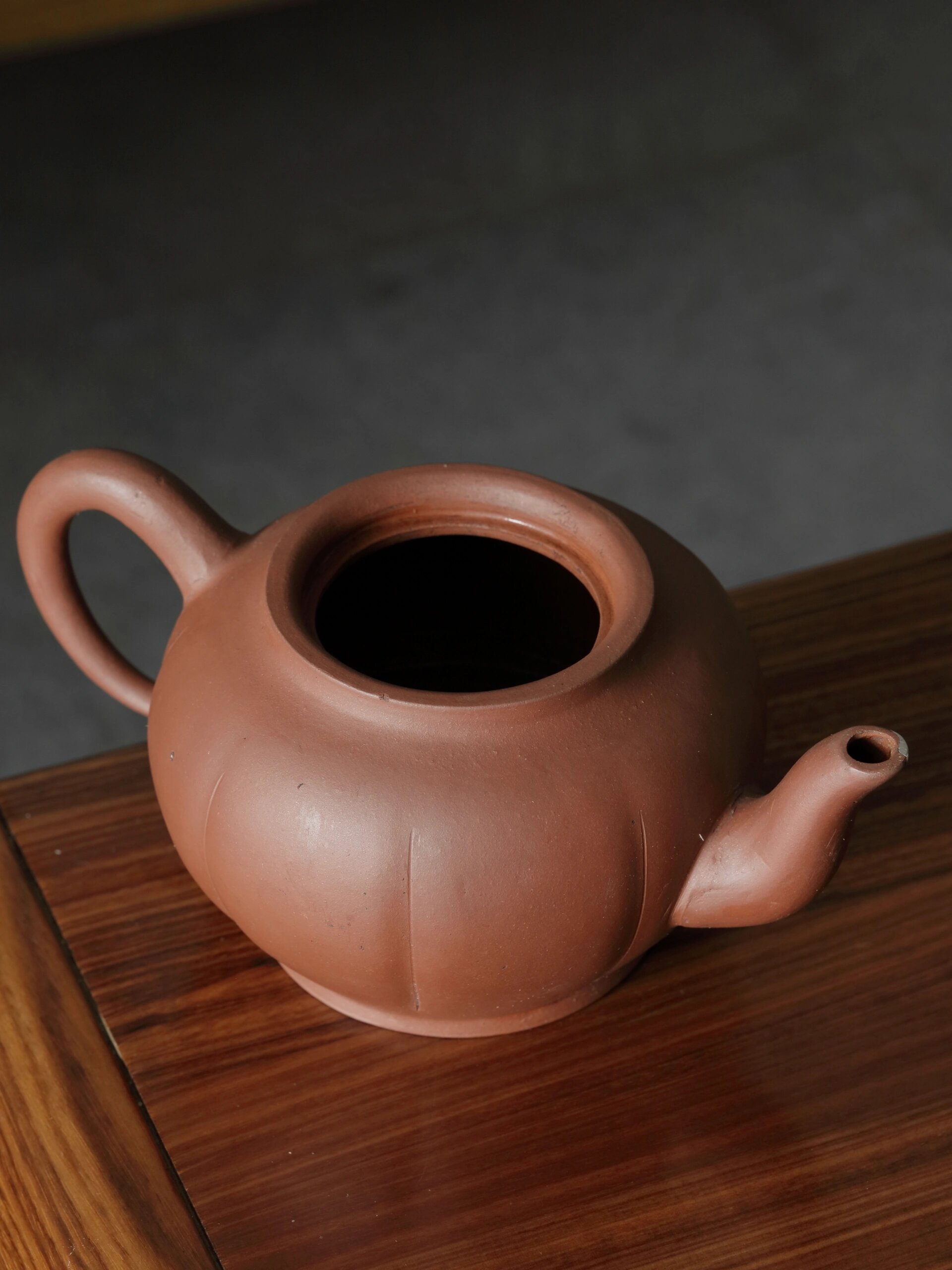 民国/建国初菊球紫砂壶/无盖/見我的閑96