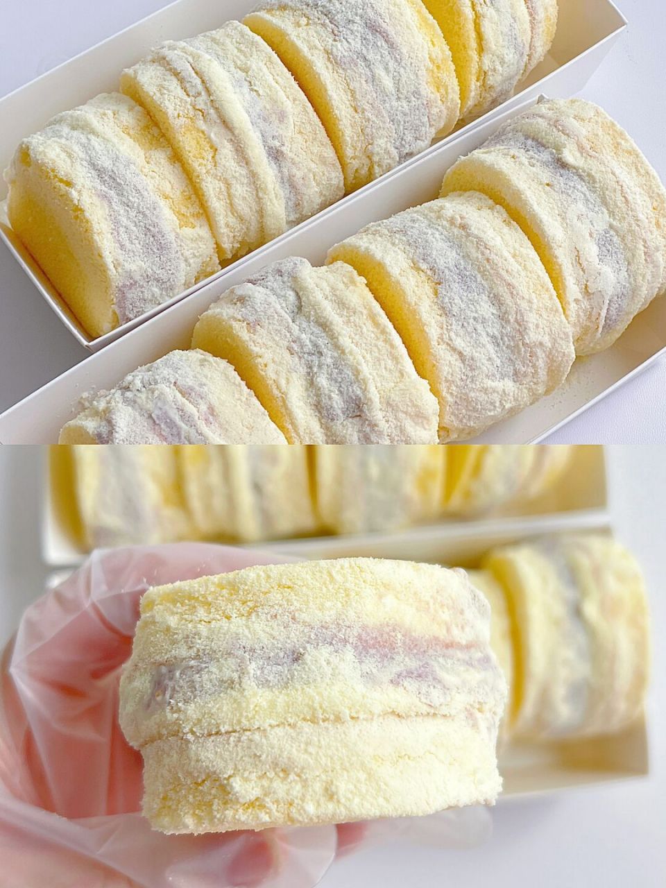 解锁98冰乳酪芋泥雪贝 真的好吃到转圈圈 入口绵软