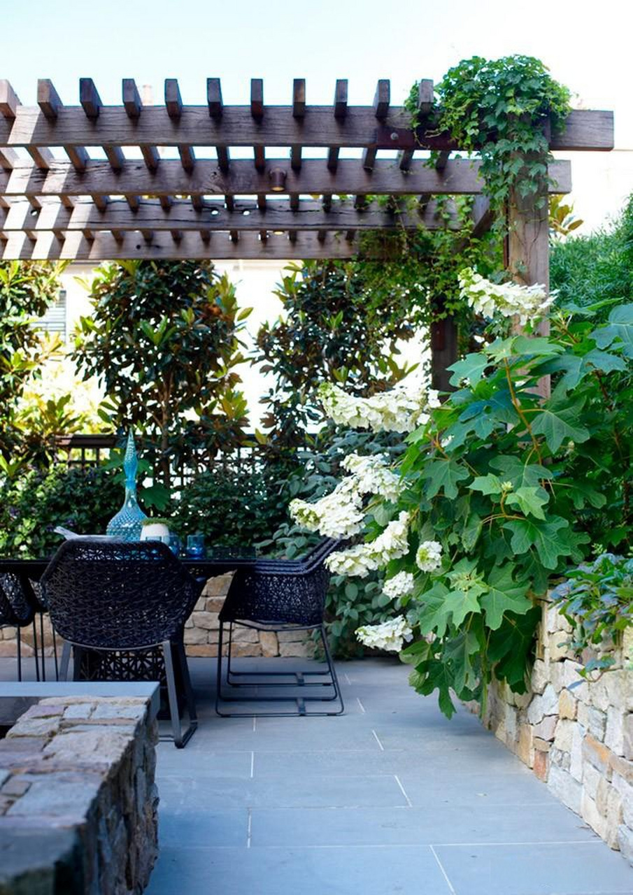 庭院| 时间也会为你的花园院落韵色后花园分享别墅私家花园庭院设计