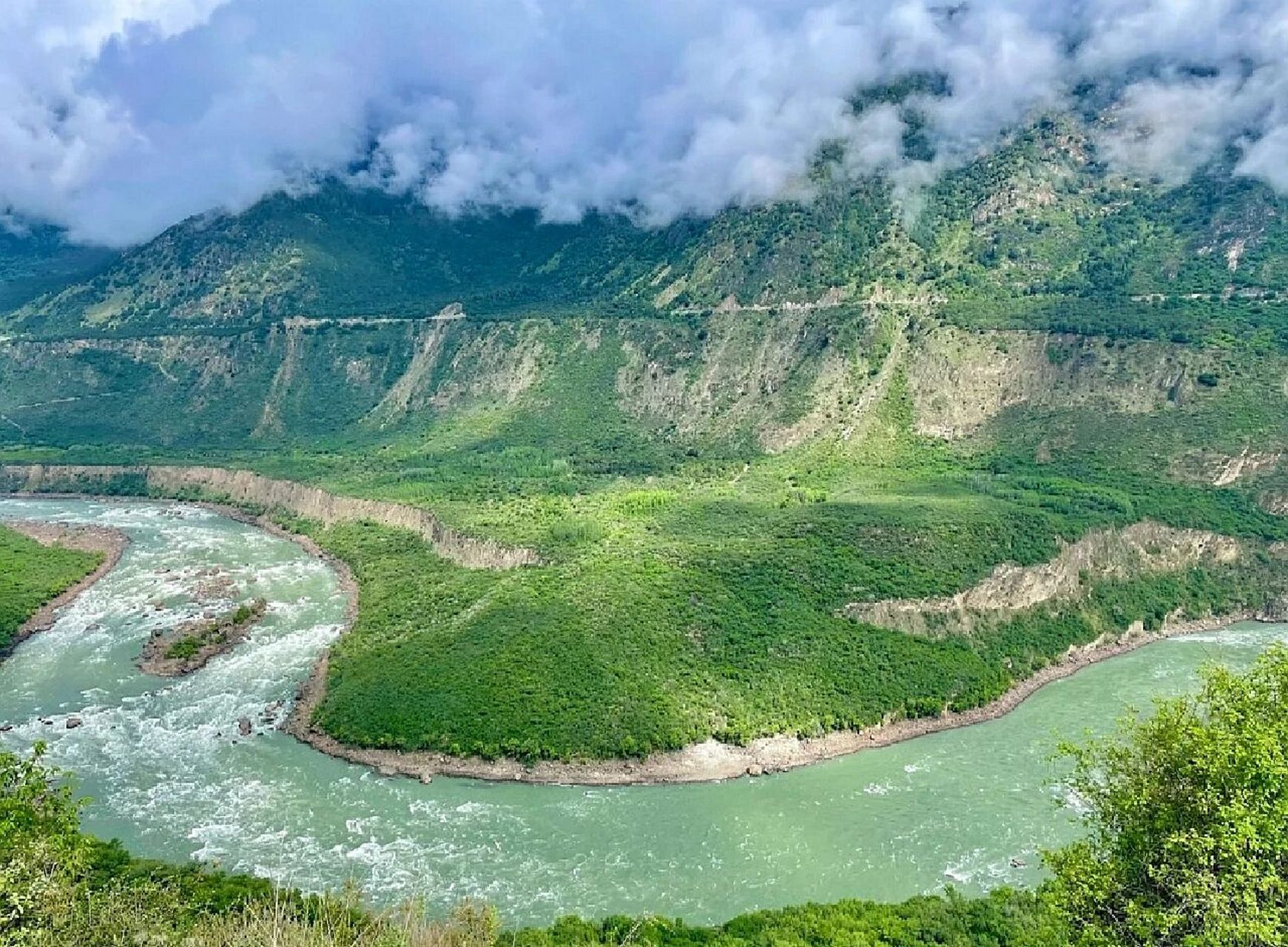 林芝最大最深峡谷|雅鲁藏布江大峡谷 中国最长的高原河流, 西藏515