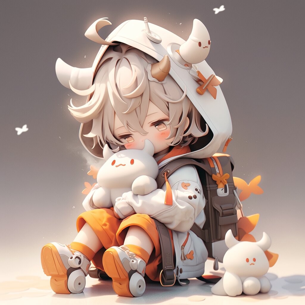 可爱男孩| 生肖牛 |q版