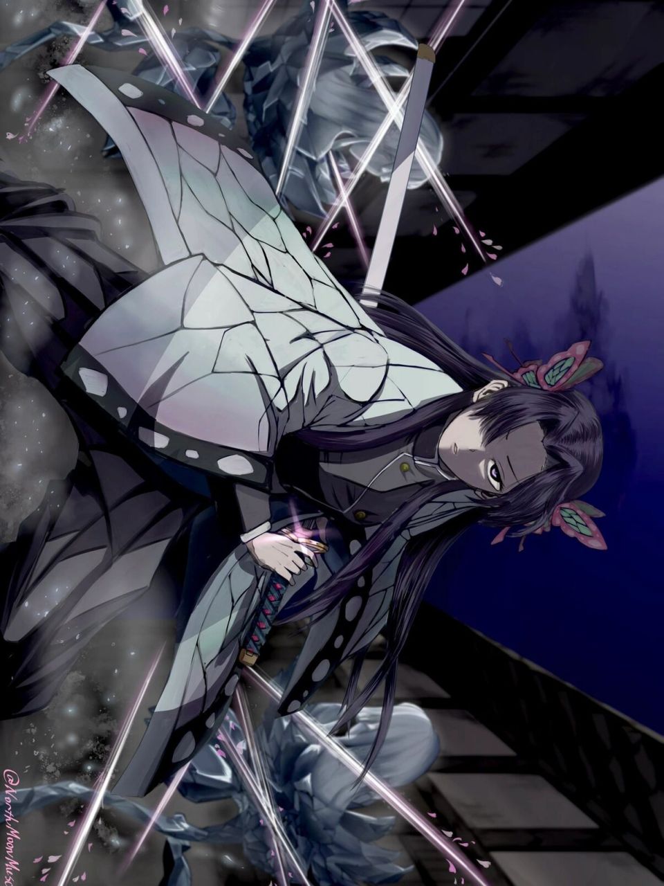 『 鬼灭之刃·花柱·蝴蝶香奈惠 』  	 好飒的姐姐