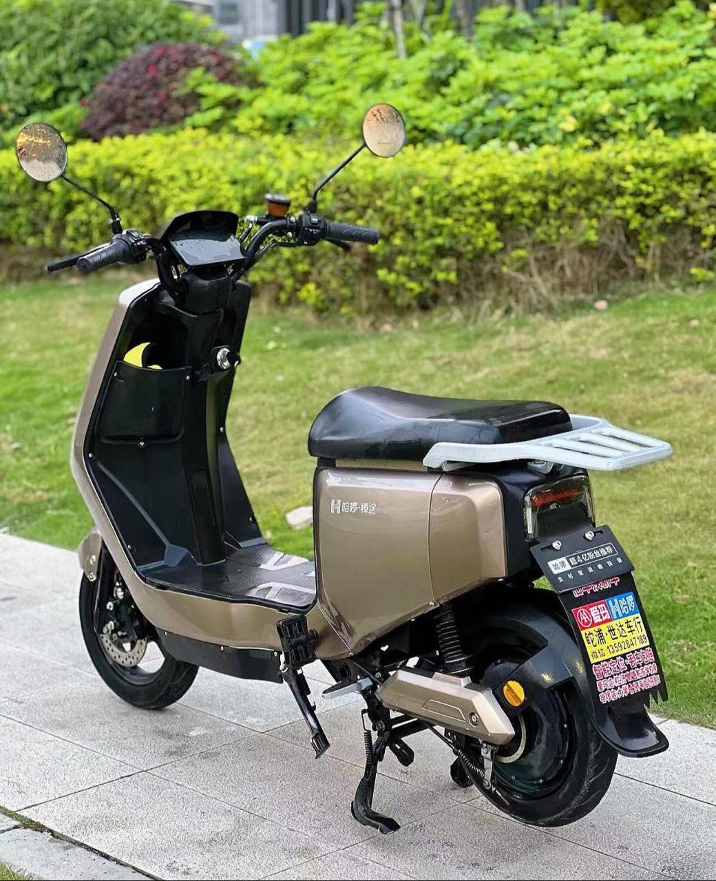 2023年购买的哈啰棒途新国标电动车(可上牌)实行2000公里准新车,搭配