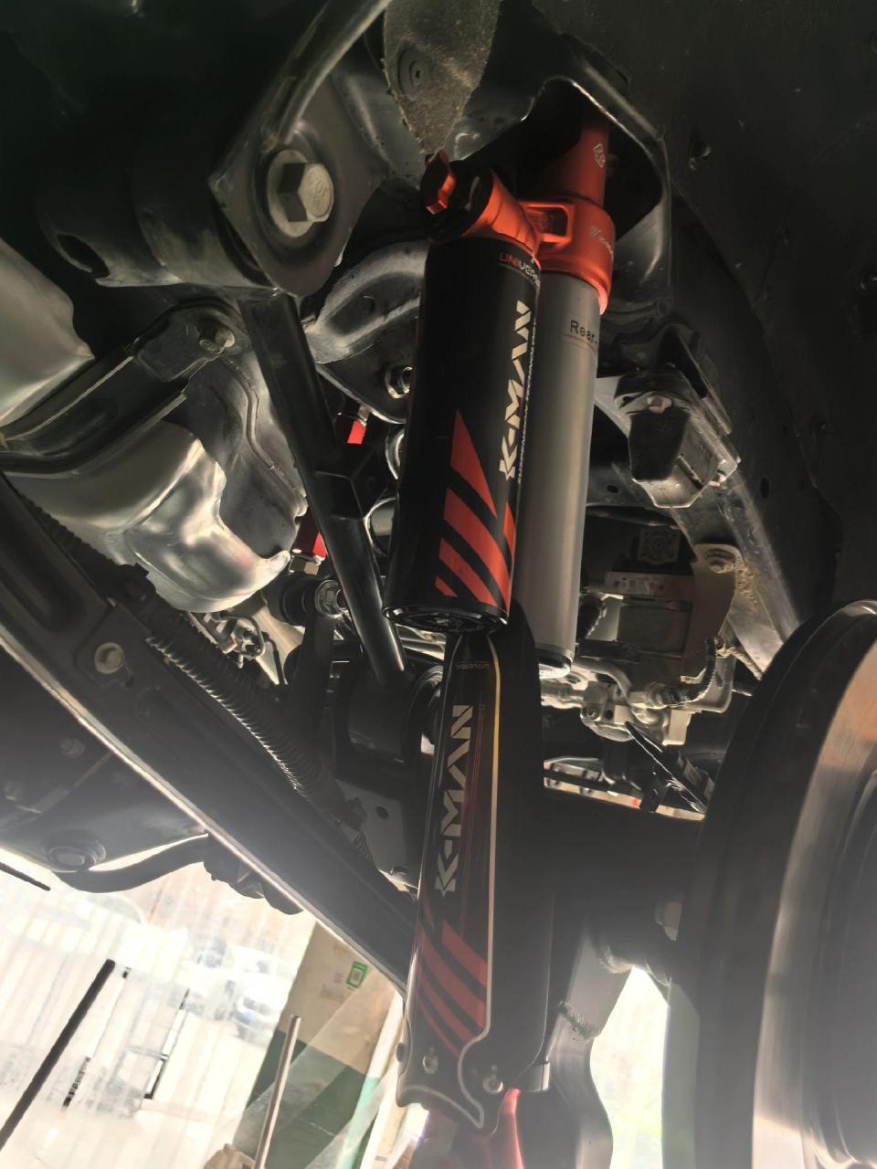 400改装.自带坦克400科曼氮气双向可调减震器