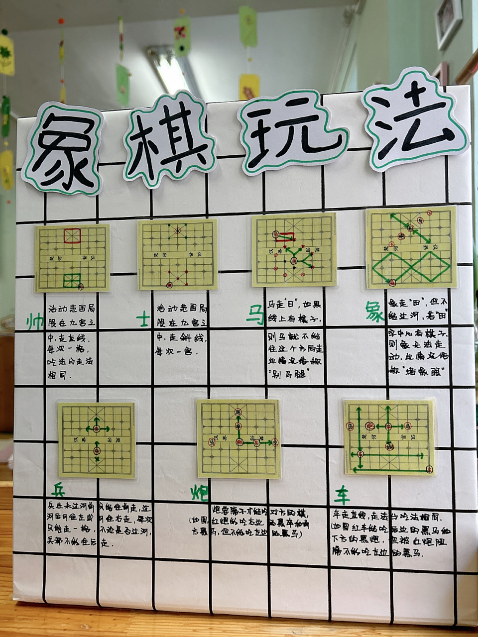 幼儿园象棋玩法介绍 象棋玩法